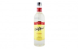 Davinci Classic Triple Sec Flavoured Syrup  Glass Bottle  750 millilitre